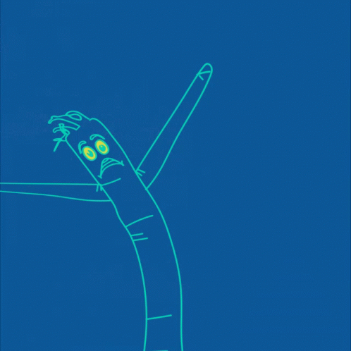Wacky Waving Inflatable Tube Man Drawing GIF