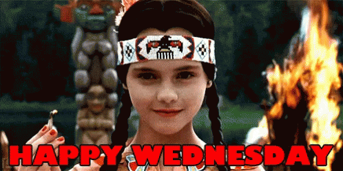 Wacky Wednesday Burning Background GIF