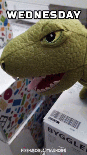 Wacky Wednesday Dinosaur GIF