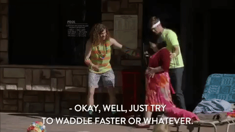 Waddle Faster Comedy Central GIF