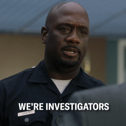 Wade Grey Investigates The Rookie GIF