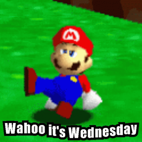 Wahoo Super Mario 64 Flare Dance Wednesday GIF