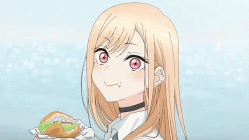 Waifu Eating Slowly GIF