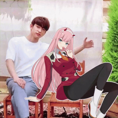 Waifu Girls With Jinyoung GIF