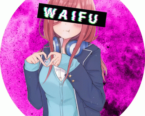 Waifu Miku Nakano Pink Hair GIF