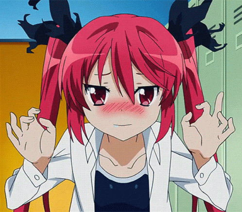 Waifu Nyaruko Crawling With Love GIF