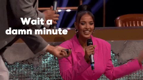 Wait A Minute She Is Not Ready GIF