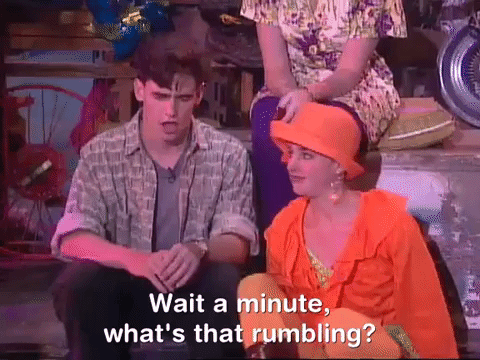 Wait A Minute What's That Rumbling GIF