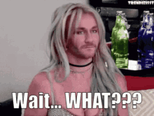 Wait What Funny Gay Man GIF