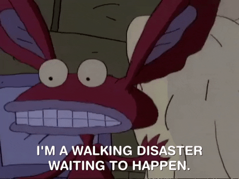 Waiting Disaster To Happen Eating Monster Inside House GIF