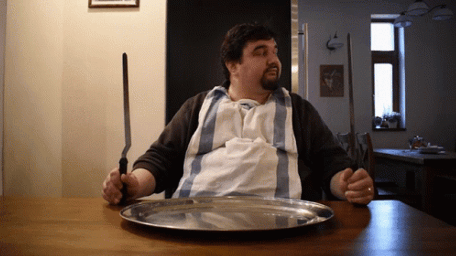 Waiting For Food Starving GIF