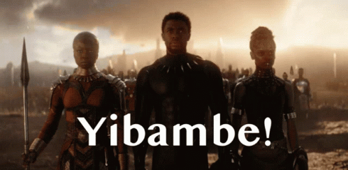 Wakanda Black Panther Entrance GIF