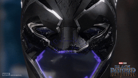 Wakanda Black Panther Transform GIF