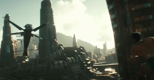 Wakanda Flying Enemy GIF