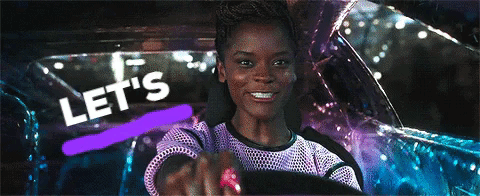 Wakanda Go Let's Go GIF