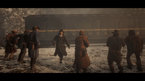 Wake Em Up Rdr2 GIF