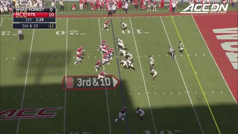 Wake Forest vs NC State Football on ACC DN