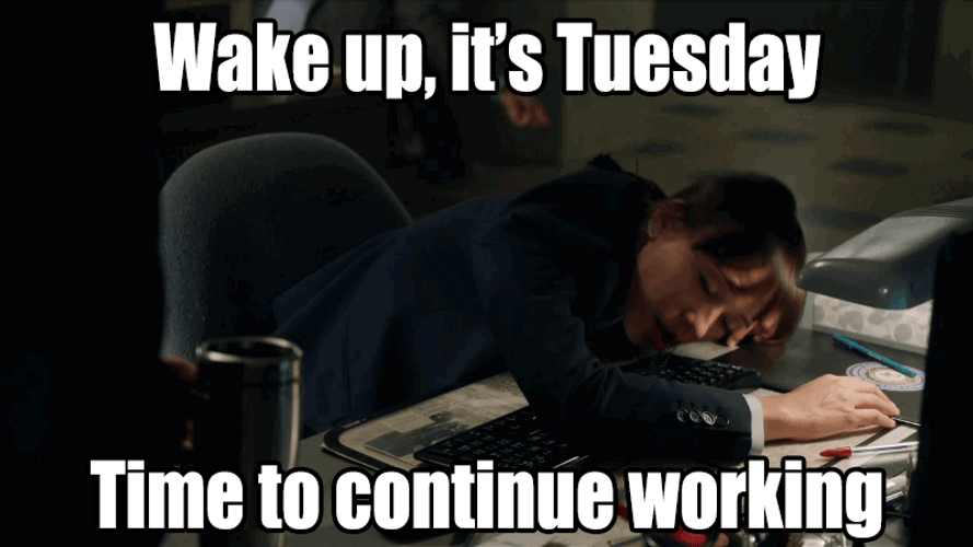 Wake Up It's Tuesday GIF