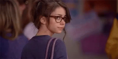 Walk Away Sarah Hyland Head Down GIF