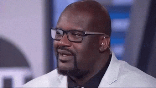 Shaquille O'neal Take Off His Glasses And Walk Away GIF