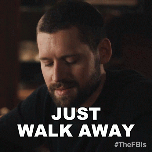 Walk Away Scott Forrester Head Down GIF
