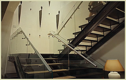 Walk Of Shame Down The Stairs GIF