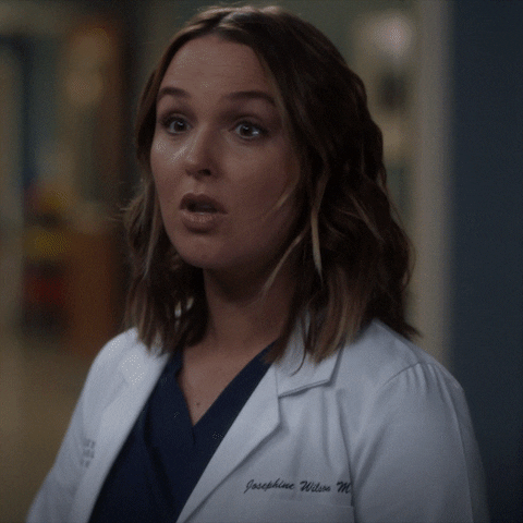 Walk Off Camilla Luddington Grey's Anatomy GIF