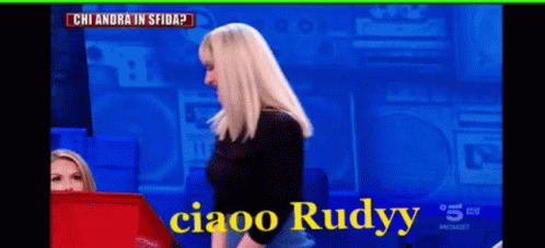 Walk Out Ciao Rudy GIF