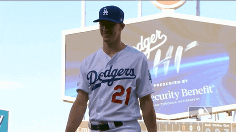 Walker Buehler Tongue Out GIF