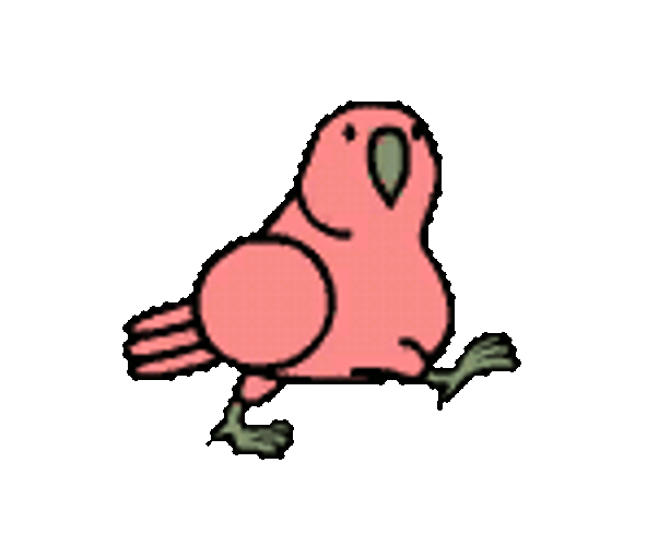 Walking And Shaking Its Head Party Parrot GIF