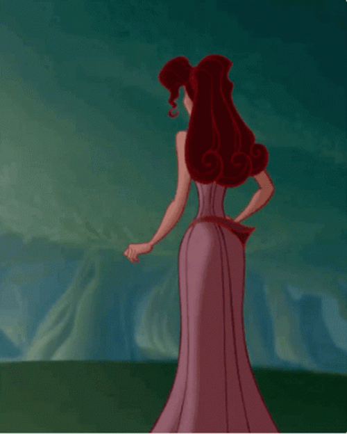Walking Away Megara Hercules GIF
