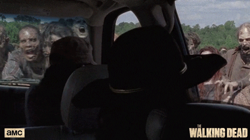 Walking Dead Season 8 Walkers Zombies GIF