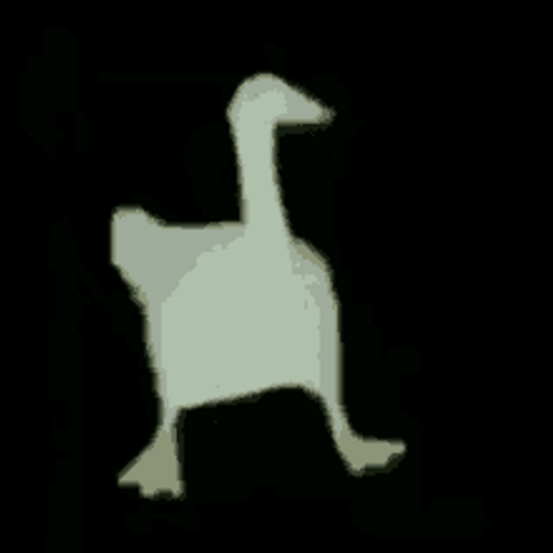 Walking Duck Animated Shadow Stroll GIF
