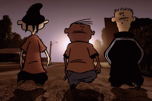 Walking Ed Edd N Eddy GIF
