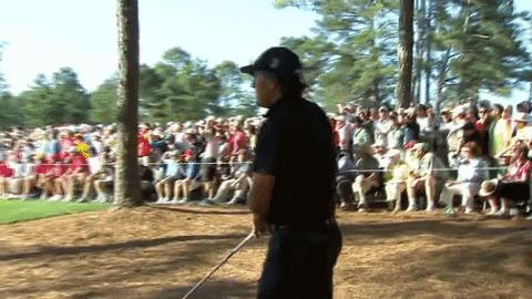 Walking Golf Player GIF