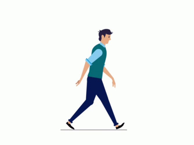Walking Man Animated GIF | GIFDB.com