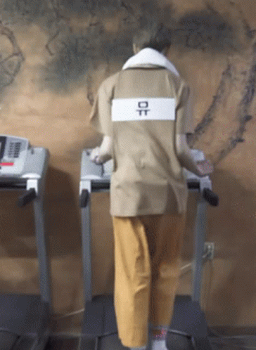 Walking On A Treadmill GIF