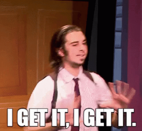 Walking Out I Get It GIF