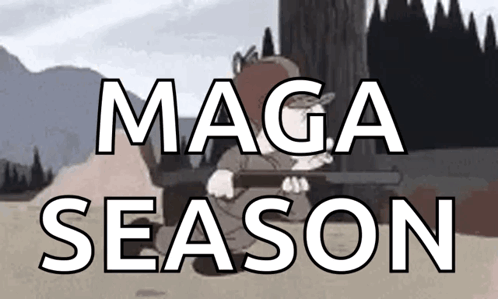 Walking Slowly On Maga Season GIF