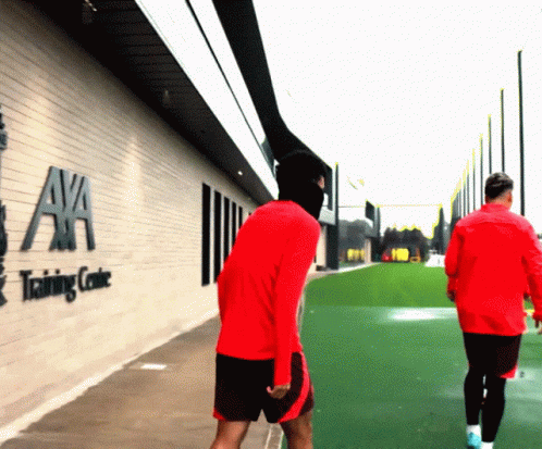 Walking With Team Luis Diaz GIF