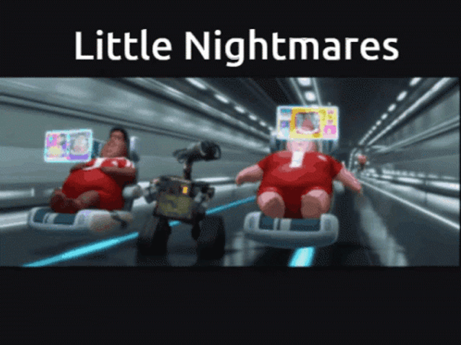 Wall E Fat People Riding GIF