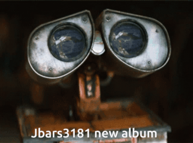 Wall E Googly Eyes Close Up GIF