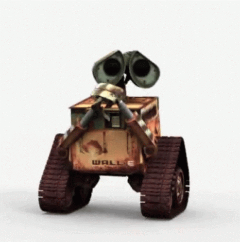 Wall E Is A Robot From The Movie Wall E GIF