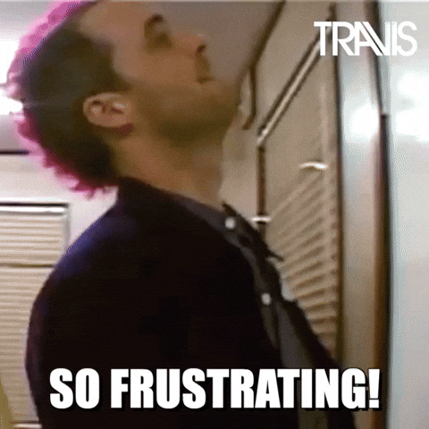 Wall Head Bang Frustrated Guy GIF