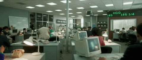 Wall Street Halloween Business Office GIF