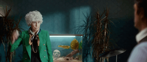 Wall Street Throwing Papers Scene GIF