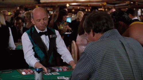 Wallace Shawn Casino Dealer On Vegas Vacation GIF