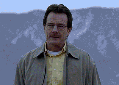 Walter White Breaking Bad Evolution GIF