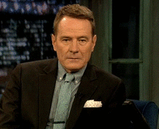 Walter White Bryan Cranston Stare GIF