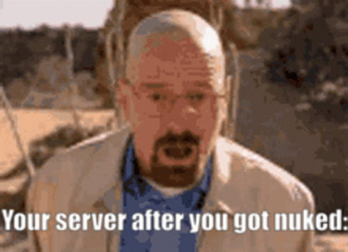 Walter White Falling Server Down Meme GIF